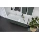 TBoss Infini 125 1 fiókos alsószekrény, balos medencével 44523240505
