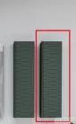 TBoss Infini F80 1A kiegészítő szekrény, push open balos nyitással 447230101