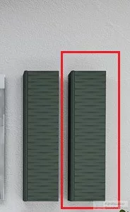 TBoss Infini F80 1A kiegészítő szekrény, push open balos nyitással 447230101