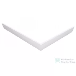   Sapho POLYSAN KARIA/VARESA sarok előlap, balos, 90x70x11cm (44812L)