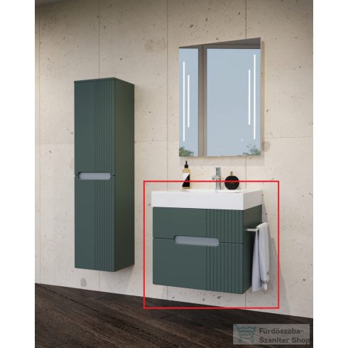 TBoss Arko 60 alsószekrény két fiókos, mosdóval,  449232409