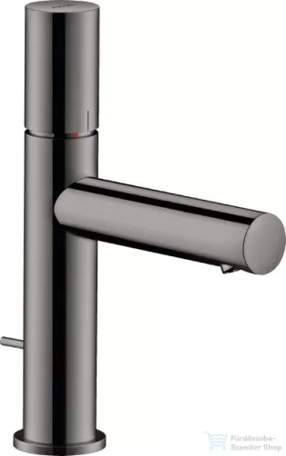 Hansgrohe AXOR UNO 110 mosdó csaptelep Zero fogantyúval, automata leeresztővel, polírozott fekete króm 45001330