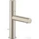 Hansgrohe AXOR UNO 110 mosdó csaptelep, automata leeresztővel, szálcsiszolt nikkel 45001820
