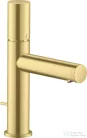 Hansgrohe AXOR UNO 110 mosdó csaptelep Zero fogantyúval, automata leeresztővel, szálcsiszolt sárgaréz 45001950