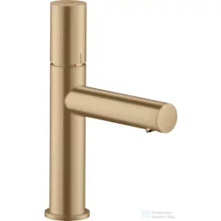   Hansgrohe AXOR UNO 110 mosdó csaptelep Zero fogantyúval, nem zárható leeresztővel, szálcsiszolt bronz 45002140