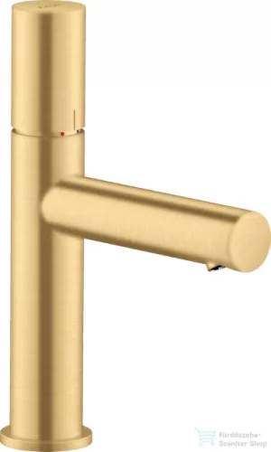 Hansgrohe AXOR UNO 110 mosdó csaptelep Zero fogantyúval, nem zárható leeresztővel, szálcsiszolt arany hatású 45002250
