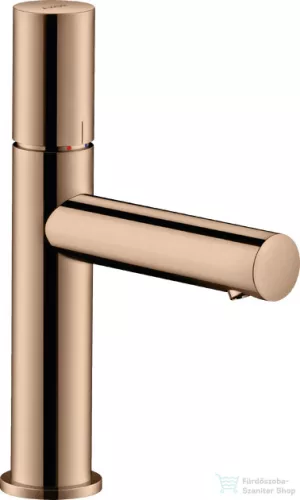 Hansgrohe AXOR UNO 110 mosdó csaptelep Zero fogantyúval, nem zárható leeresztővel, polírozott vörös arany hatású 45002300