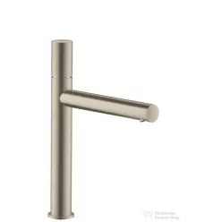   Hansgrohe AXOR UNO egykaros mosdócsaptelep, 200 Zero fogantyúval, lefolyógarnitúra nélkül szálcsiszolt nikkel 45003820