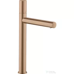   Hansgrohe AXOR UNO 260 magasított mosdócsaptelep Zero fogantyúval, nem zárható leeresztővel, szálcsiszolt vörös arany hatású 45004310
