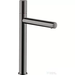   Hansgrohe AXOR UNO 260 magasított mosdócsaptelep Zero fogantyúval, nem zárható leeresztővel, polírozott fekete króm 45004330