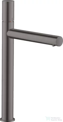 Hansgrohe AXOR UNO 260 magasított mosdócsaptelep Zero fogantyúval, nem zárható leeresztővel, szálcsiszolt fekete króm 45004340