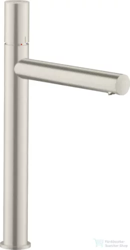 Hansgrohe AXOR UNO 260 magasított mosdócsaptelep Zero fogantyúval, nem zárható leeresztővel, rozsdamentes acél hatású 45004800