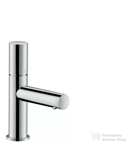 Hansgrohe AXOR UNO egykaros mosdó csaptelep 80, Zero fogantyúval, nem zárható leeresztővel, króm 45005000