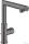 Hansgrohe AXOR UNO Select 220 magasított mosdócsaptelep automata leeresztővel, szálcsiszolt fekete króm 45016340