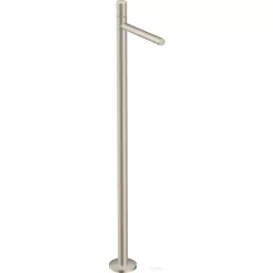   Hansgrohe AXOR UNO szabadonálló mosdócsaptelep Zero fogantyúval, lefolyógarnitúra nélkül, szálcsiszolt nikkel 45037820