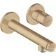 Hansgrohe AXOR UNO Select falsík alatti mosdó csaptelep nem zárható leeresztővel, szálcsiszolt bronz 45112140