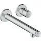 Hansgrohe AXOR UNO Select falsík alatti mosdócsaptelep nem zárható leeresztővel, króm 45113000