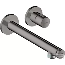   Hansgrohe AXOR UNO Select falsík alatti mosdó csaptelep nem zárható leeresztővel, alaptest nélkül, polírozott fekete króm 45113330
