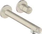 Hansgrohe AXOR UNO Select falsík alatti mosdócsaptelep nem zárható leeresztővel, szálcsiszolt nikkel 45113820