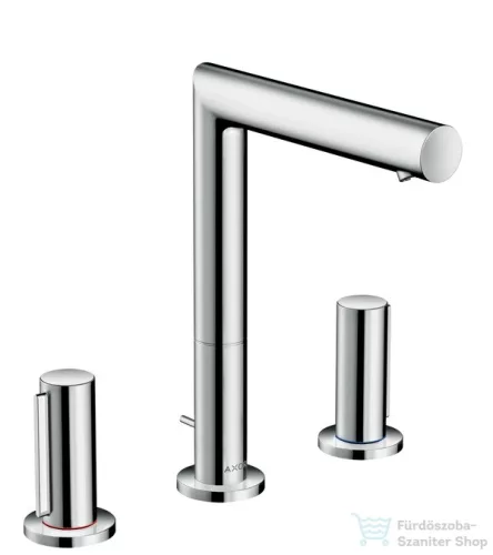 Hansgrohe AXOR UNO 3-lyukú mosdócsaptelep, 200 Zero fogantyúval, automata lefolyóval króm 45133000