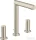 Hansgrohe AXOR UNO 3 üléses mosdócsaptelep, 200 Zero fogantyúval, automata lefolyóval, szálcsiszolt nikkel 45133820