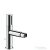 Hansgrohe AXOR Uno Select bidécsaptelep automata lefolyóval 45210000