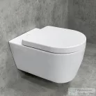 Duravit ME by Starck Rimless (öblítőperem nélküli) fali wc szett, ülőkével 45290900A1 ( 452909 )