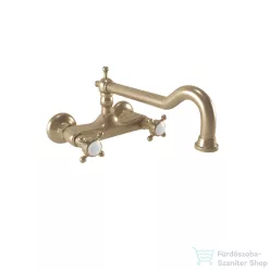Bugnatese REVIVAL fali mosogató csaptelep,bronz 452BR