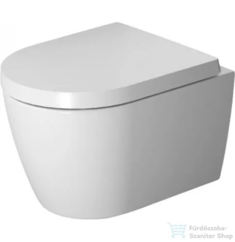 Duravit ME by Starck Compact Rimless (öblítőperem nélküli) fali wc szett, ülőkével 45300900A1 ( 453009 )