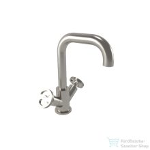   Bugnatese Millenovecinquanta mosdó csaptelep automata leeresztővel,szálcsiszolt nikkel 4534NS