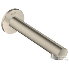   Hansgrohe AXOR UNO 175 mm-es kádkifolyó, szálcsiszolt nikkel 45410820