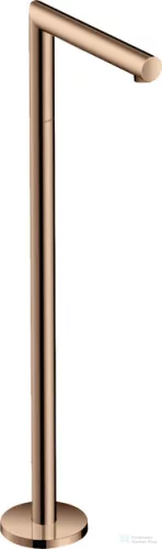 Hansgrohe AXOR UNO szabadon álló kádkifolyó alaptest nélkül, polírozott vörös arany hatású 45412300