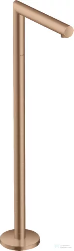 Hansgrohe AXOR UNO szabadon álló kádkifolyó alaptest nélkül, szálcsiszolt vörös arany hatású 45412310