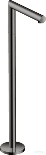 Hansgrohe AXOR UNO szabadon álló kádkifolyó alaptest nélkül, polírozott fekete króm 45412330