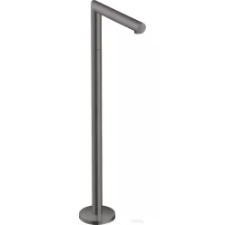   Hansgrohe AXOR UNO szabadon álló kádkifolyó alaptest nélkül, szálcsiszolt fekete króm 45412340