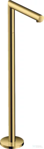 Hansgrohe AXOR UNO szabadon álló kádkifolyó alaptest nélkül, polírozott arany hatású 45412990