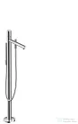 Hansgrohe AXOR UNO egykaros kádcsaptelep, szabadonálló, Zero fogantyúval, króm 45416000