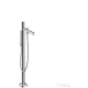 Hansgrohe AXOR UNO egykaros kádcsaptelep, szabadonálló, Zero fogantyúval, króm 45416000