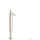 Hansgrohe AXOR UNO szabadonálló kádcsaptelep, Zero fogantyúval, szálcsiszolt nikkel 45416820