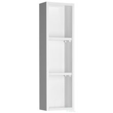 AQUALINE ZOJA nyitott szekrény, 20x70x12cm, fehér 45463