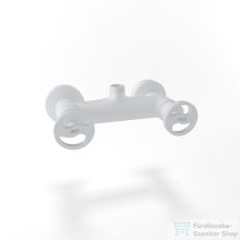   Bugnatese MILLENOVECINQUANTA zuhany csaptelep 3/4-es felső csatlakozással rúdhoz,matt fehér 4547BI