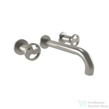   Bugnatese MILLENOVECINQUANTA falsík alatti mosdó csaptelep 19 cm-es kifolyóval,click-clack leeresztővel,belső egységgel,szálcsiszolt nikkel 4565SCNS