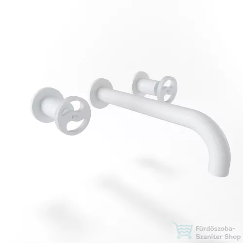 Bugnatese MILLENOVECINQUANTA falsík alatti mosdó csaptelep 22 cm-es kifolyóval,click-clack leeresztővel,belső egységgel,matt fehér 4569SCBI