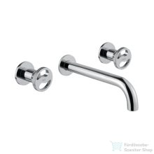   Bugnatese MILLENOVECINQUANTA falsík alatti mosdó csaptelep 22 cm-es kifolyóval,click-clack leeresztővel,belső egységgel,króm 4569SCCR