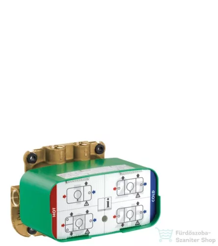 Hansgrohe AX One alaptest termosztátos falsík alatti színkészlethez 45710180