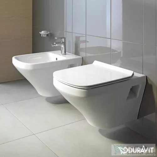 Duravit Durastyle Compact Rimless fali wc szett ülőkével 45710900A1 ( 457109 )