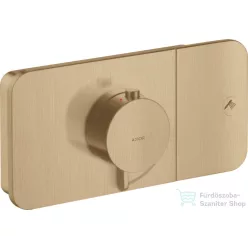   Hansgrohe AXOR ONE termosztátos falsík alatti kád /zuhany csaptelep,szálcsiszolt bronz 45711140
