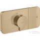 Hansgrohe AXOR ONE termosztátos falsík alatti kád /zuhany csaptelep,szálcsiszolt bronz 45711140