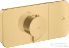 Hansgrohe AXOR ONE termosztátos falsík alatti kád /zuhany csaptelep,szálcsiszolt arany hatású 45711250