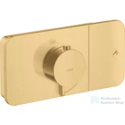   Hansgrohe AXOR ONE termosztátos falsík alatti kád /zuhany csaptelep,szálcsiszolt arany hatású 45711250